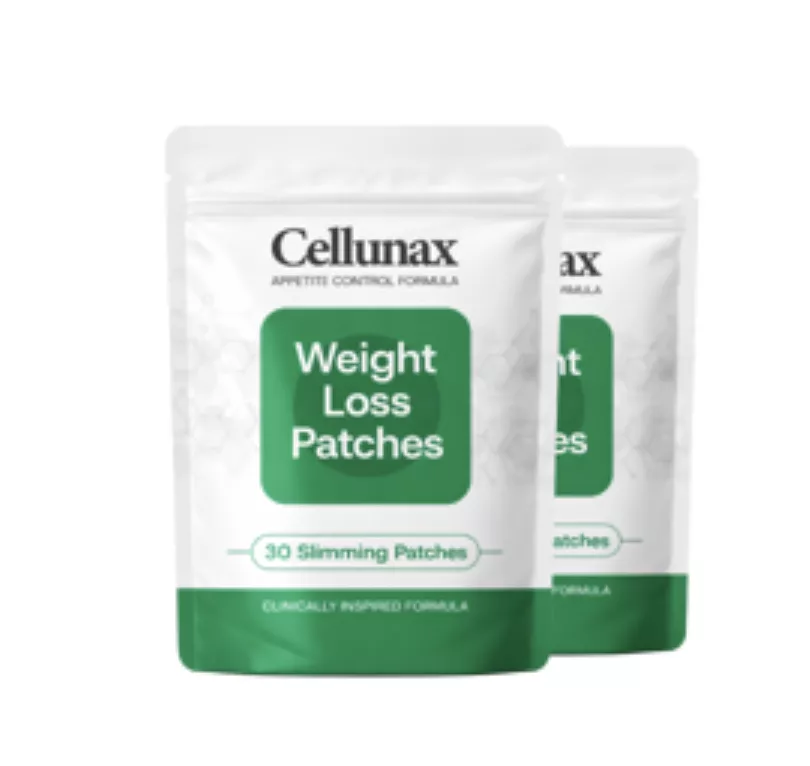 Cellunax transdermal weight loss patch product box